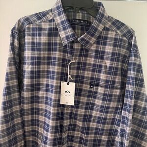 Fish Hippie long sleeve button down NWT